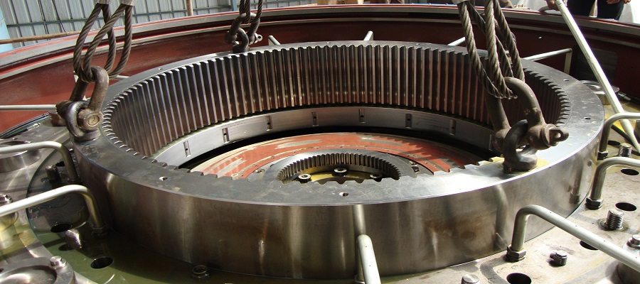 Girth gear assembly